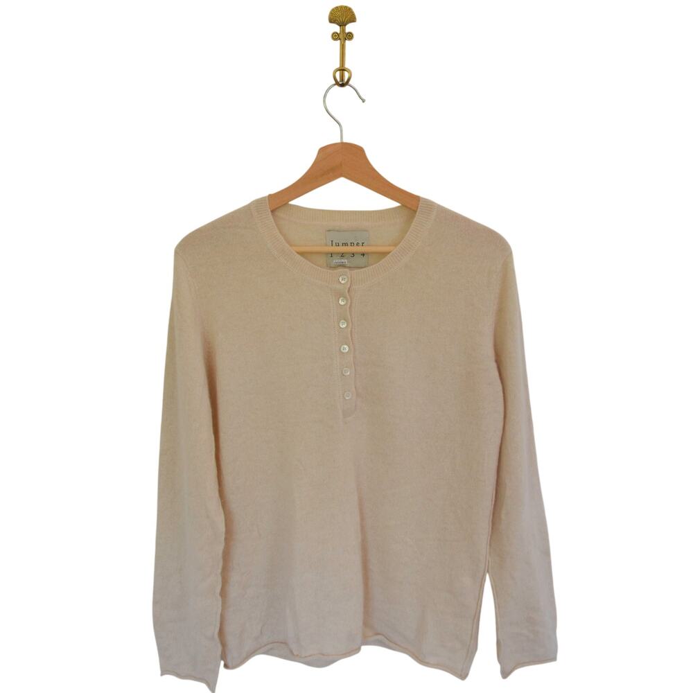 Jumper 1234 Cashmere Henley Sweater